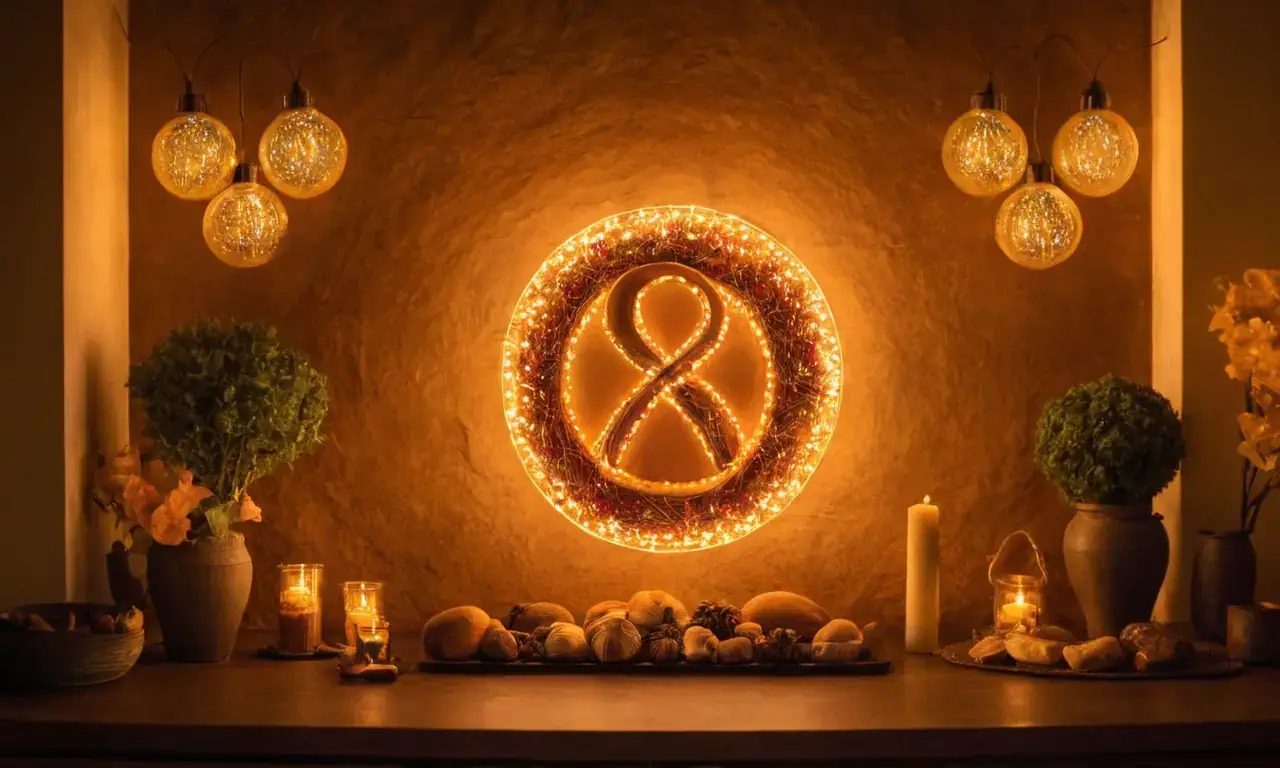 A Cancer-themed family photo radiates warmth and joy through light